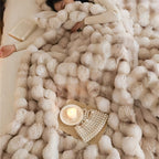 1pc Soft and Cozy Plush Blanket for Travel, Sofa, Bed, and Home Decor - Perfect Gift for Family and Friends