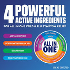 Mucinex Fast-Max Cold and Flu Medicine, Chest Congestion, Cough, Sore Throat, 16 Liquid Gels EasyOptionXY LLC