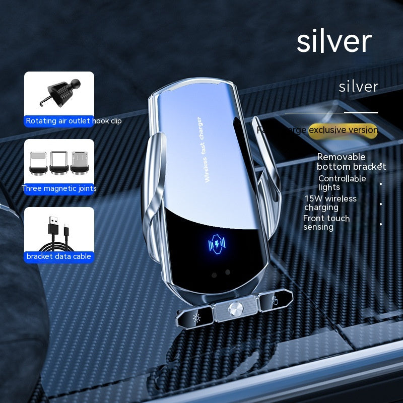 Car Wireless Charger Mobile Phone Bracket Disassembly Incense Inserted Pi-Mart