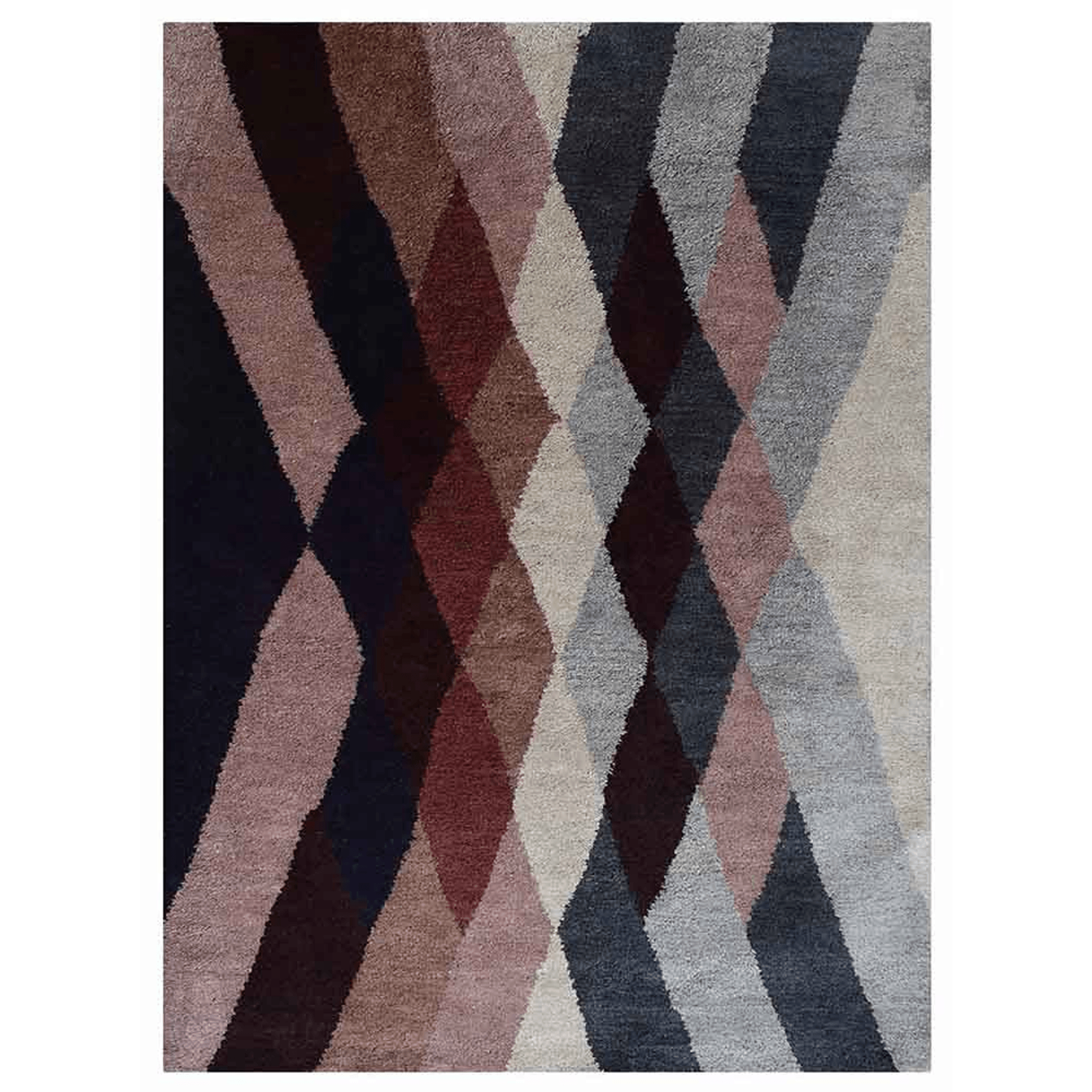 Rugsotic Carpets Hand Knotted Silk 5'x8' Area Rug Contemporary Multicolor Lootquake LLC