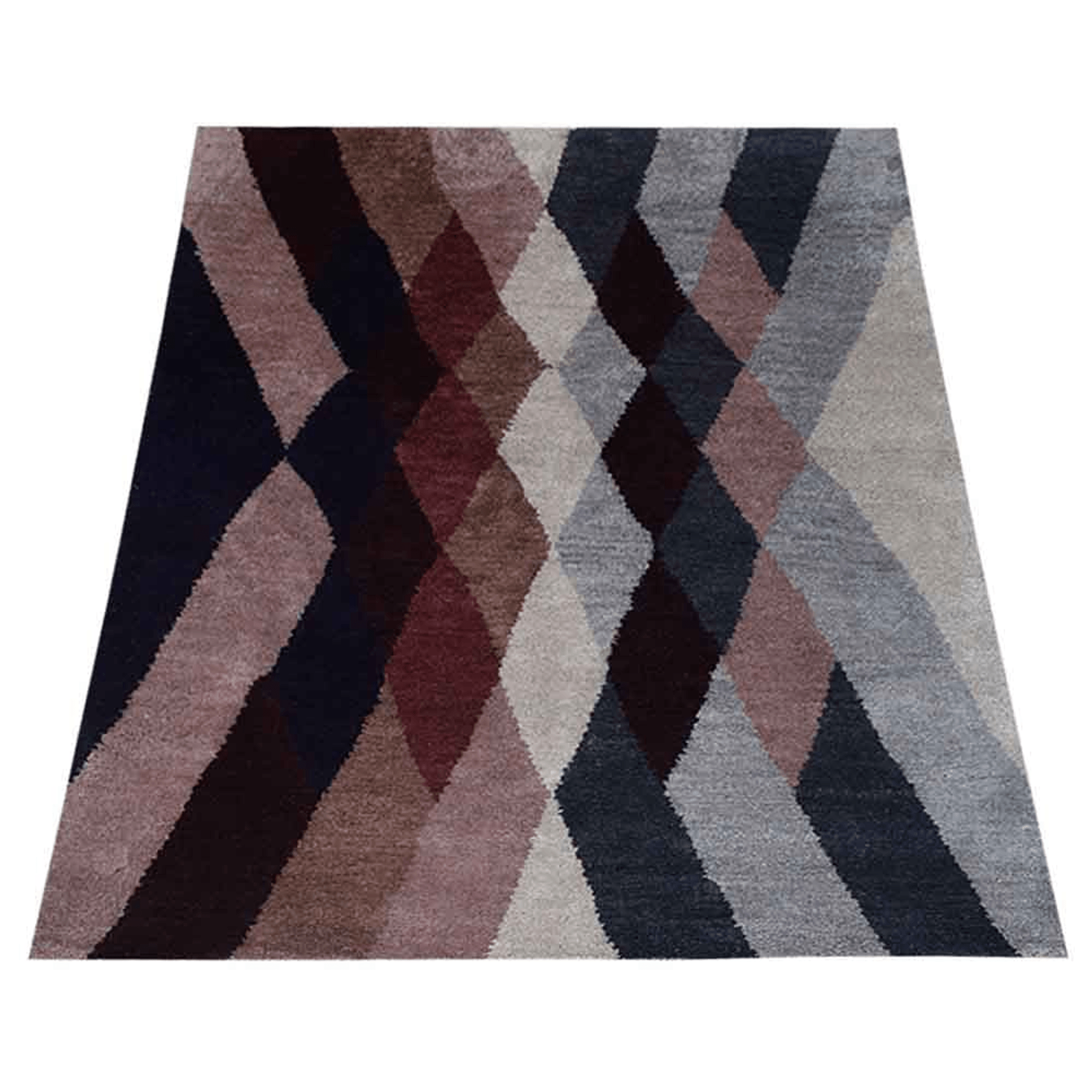 Rugsotic Carpets Hand Knotted Silk 5'x8' Area Rug Contemporary Multicolor Lootquake LLC