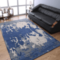 Rugsotic Carpets Hand Knotted Wool Area Rug Abstract Lootquake LLC