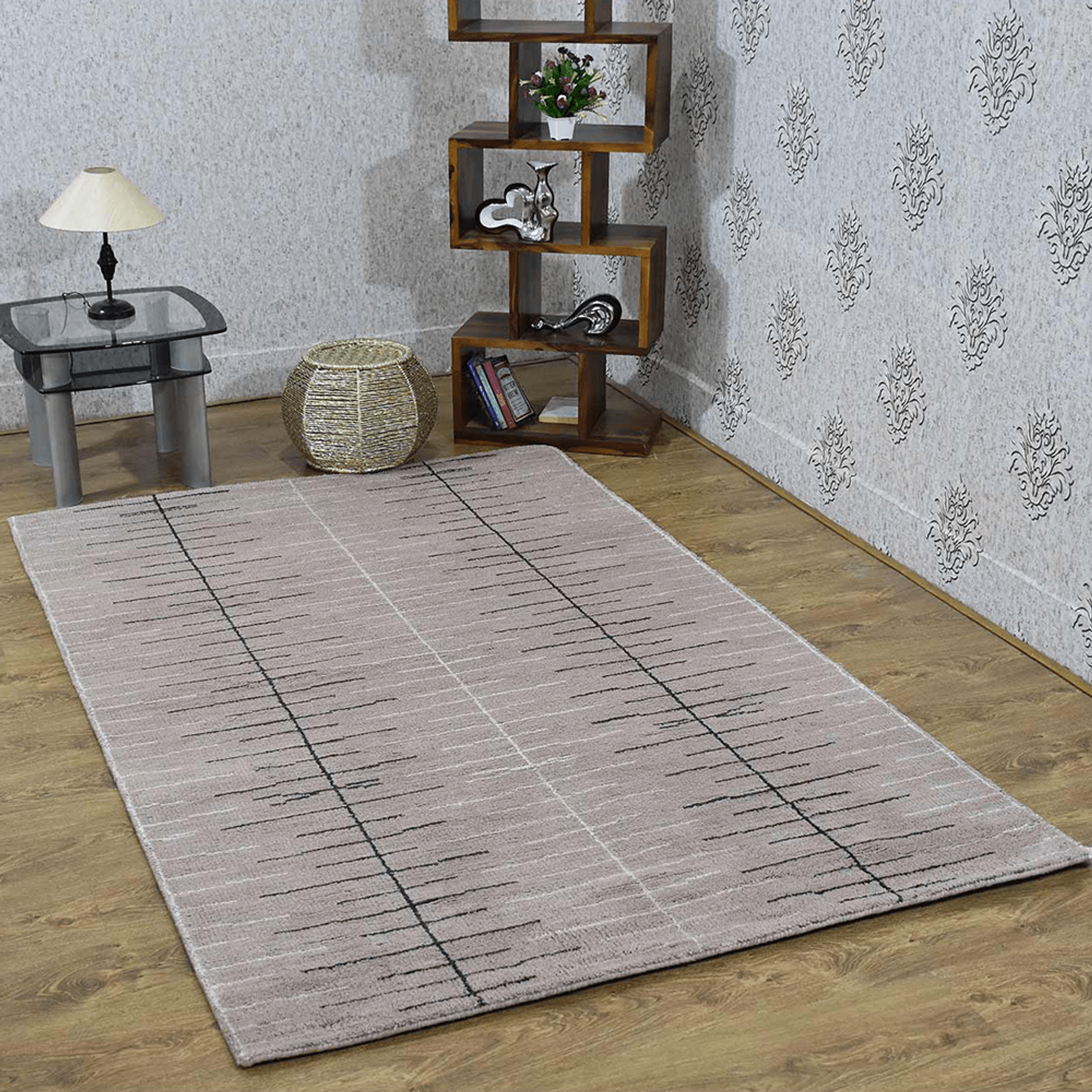Rugsotic Carpets Hand Knotted Wool Area Rug Abstract Lootquake LLC