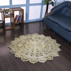 Rugsotic Hand Woven Eco-Friendly Jute Round Area Rug Lootquake LLC
