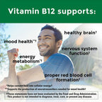 Nature Made Vitamin B12 1000 mcg Time Release Tablets; Dietary Supplement; 150 Count EasyOptionXY LLC