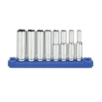 Hyper Tough 19 Piece 1/4 inch Drive Ratchet and Socket Set, Deep Sockets, 43233