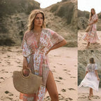 Fashion Spring Printing Dress Women