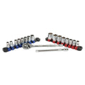 Hyper Tough 20-Piece 3/8-Inch Drive Ratchet and Socket Set EasyOptionXY LLC