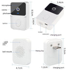 Video Doorbell Wireless Remote Home Monitoring Video Pi-Mart