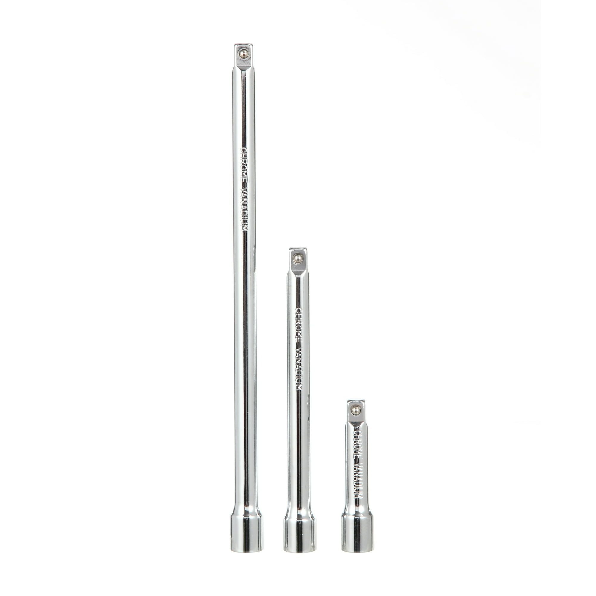 Hyper Tough 3 Piece 3/8 inch Socket Extension Bars 8UC0002A EasyOptionXY LLC
