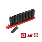 Hyper Tough 11-Piece 3/8-inch Drive, Deep Impact Socket Set SAE, 43243 EasyOptionXY LLC