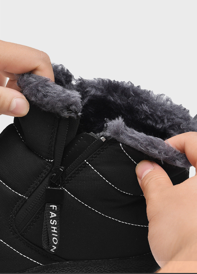 Men's Shoes Fleece-lined Thickened Non-slip Northeast Snow Boots Pi-Mart