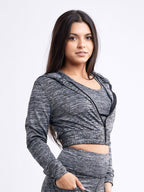 ZipFit Active Crop Hoodie - Free Shipping!