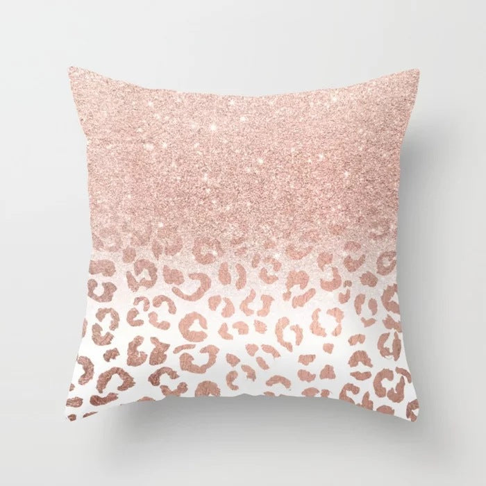Pink sofa cushion cushion pillowcase Pi-Mart