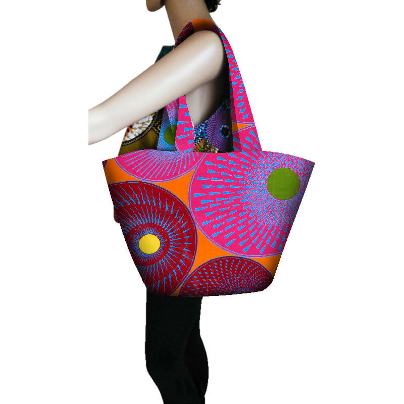 Batik print handbag Pi-Mart