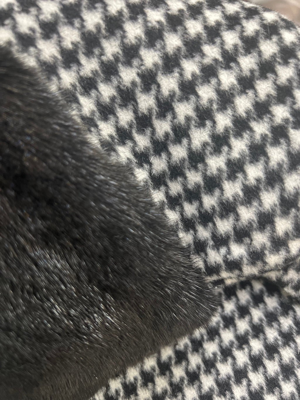 Genuine Scandinavian Mink Fur Virgin Wool Poncho Alaska® Outerwear Company