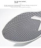 Men's Lace Up Casual Men's Shoes Fly Woven Mesh Breathable Pi-Mart