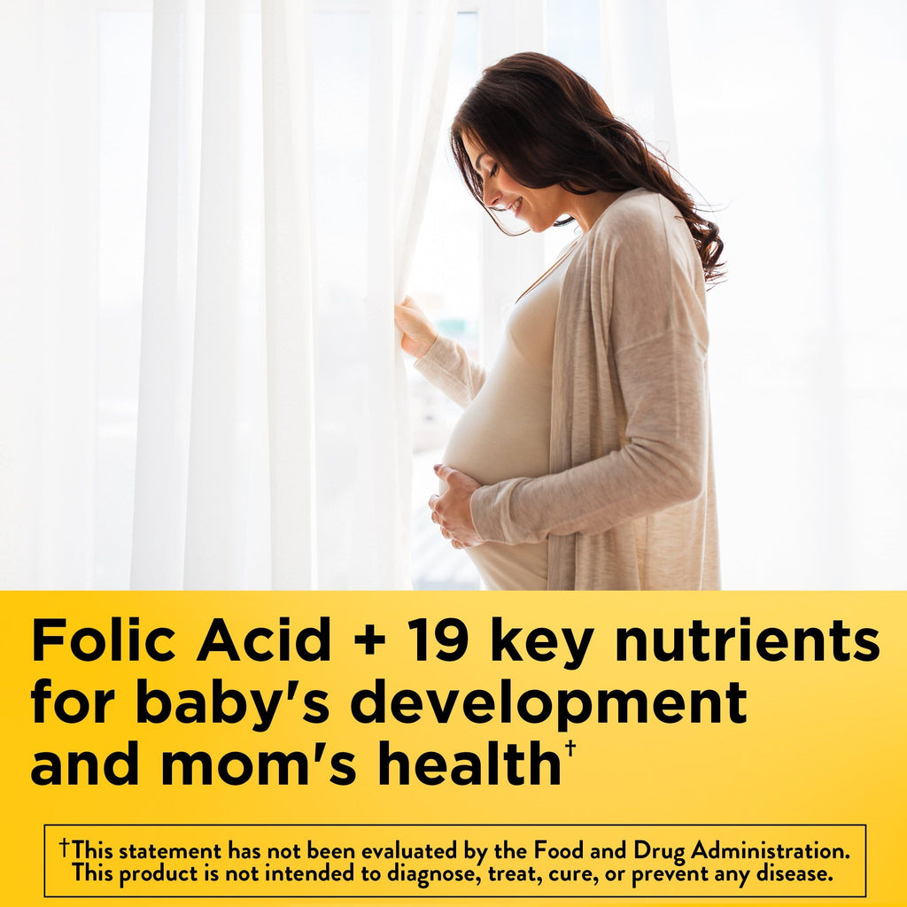 Nature Made Prenatal with Folic Acid + DHA Softgels; Prenatal Vitamin; 115 Count EasyOptionXY LLC