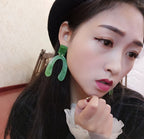 The wish bone earring