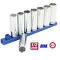 Hyper Tough 9-Piece,1/2-Inch Drive Deep Metric Socket Set, 5834 EasyOptionXY LLC
