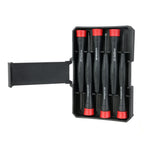 Hyper Tough 6 Piece Multiple Tip Precision Screwdriver Set with Storage Case TS85150N