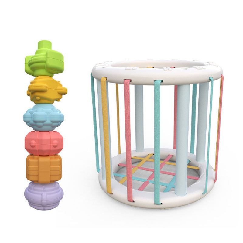 Rainbow Beaded Puzzle Toys For Children Pi-Mart