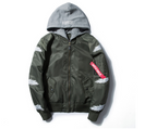 Japanese youth embroidery Harajuku style men's outer pilot jacket