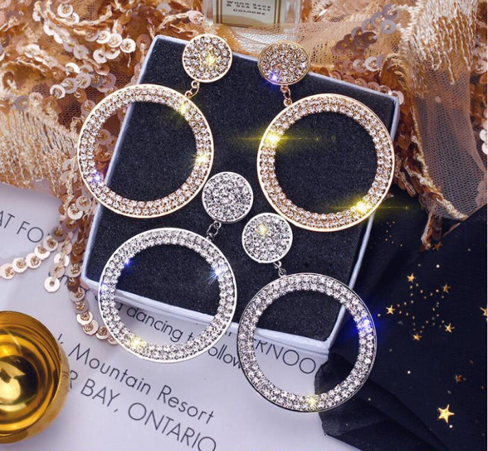 Exaggerated Circle Earring Earrings Pi-Mart