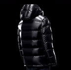 Warm Bright White Duck Down Men's Down Jacket