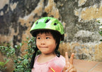 Balanced wheel sliding riding helmet
