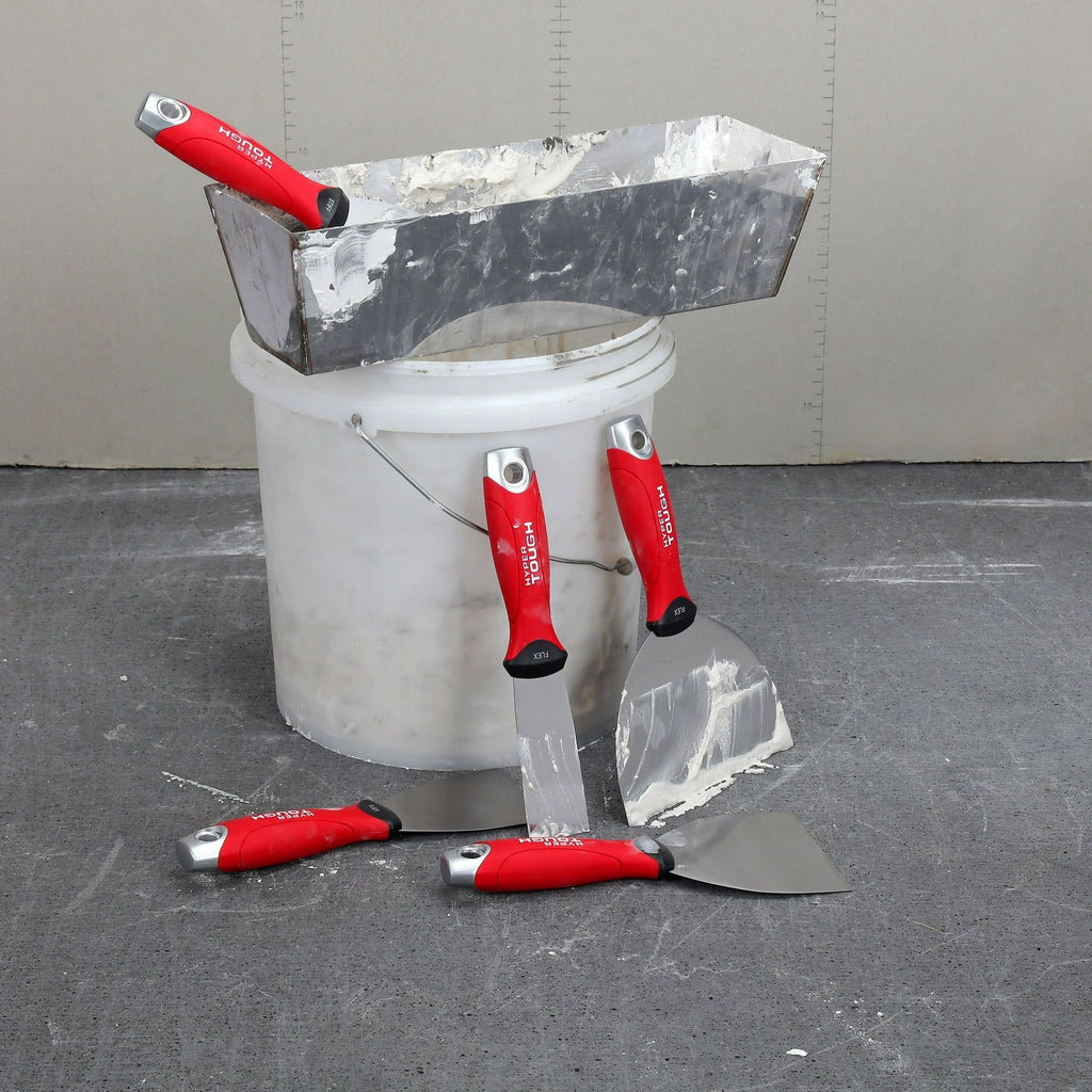 Hyper Tough Soft Grip 1.5in. Flex metal Putty Knife 6075 EasyOptionXY LLC