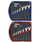 Hyper Tough 16-Piece Metric and SAE Double Open End Wrench Set