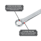 Hyper Tough 24 Pc Combination Wrench Set