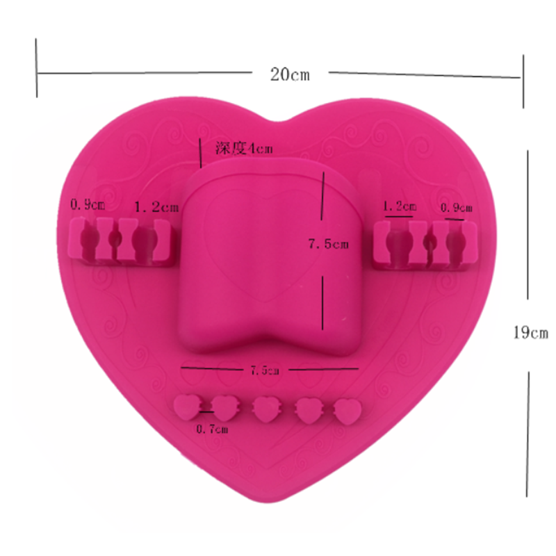 Silicone cosmetic brush storage box Pi-Mart