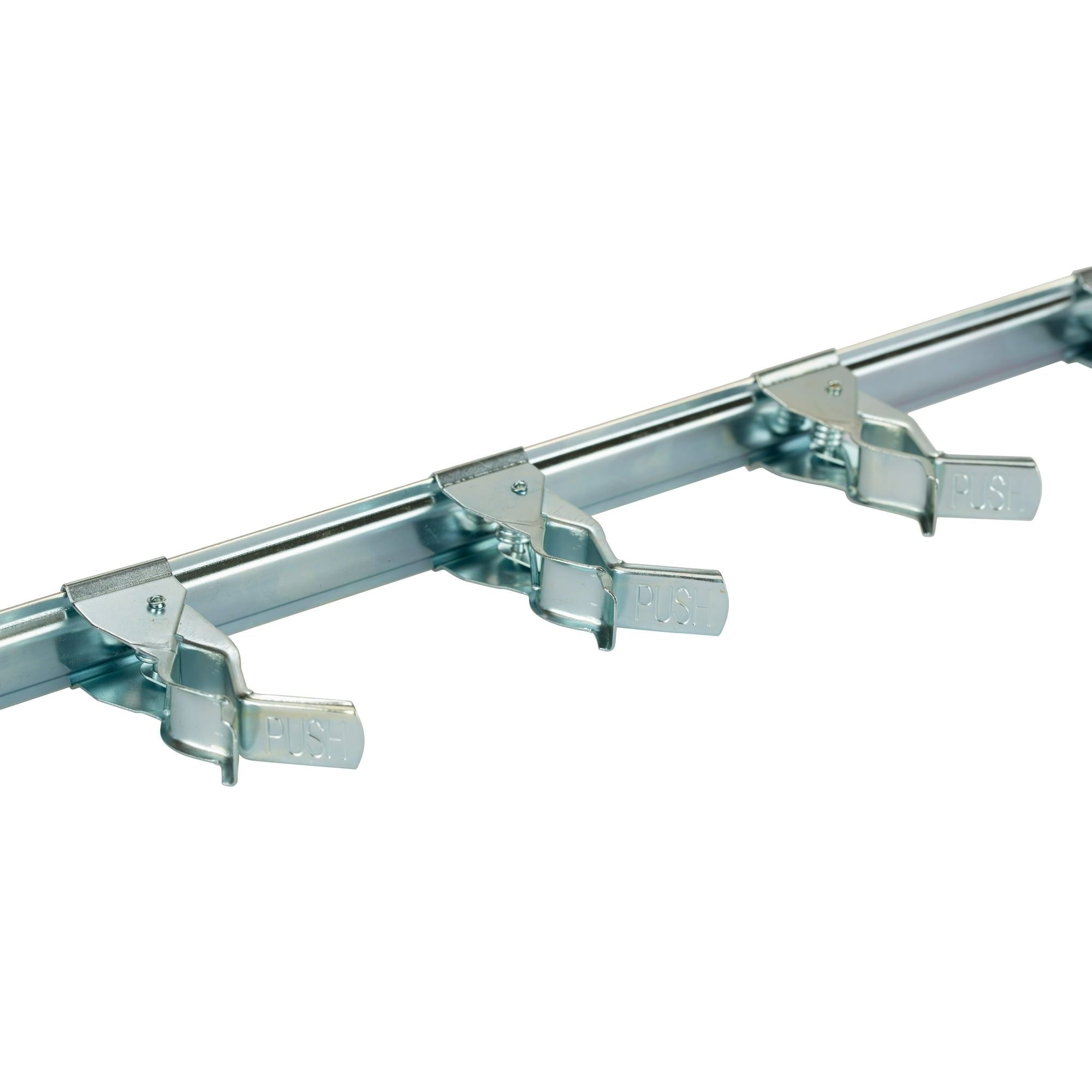 Hyper Tough Wall Mounted Adjustable Steel Spring Grip Hook Tool Organizer EasyOptionXY LLC