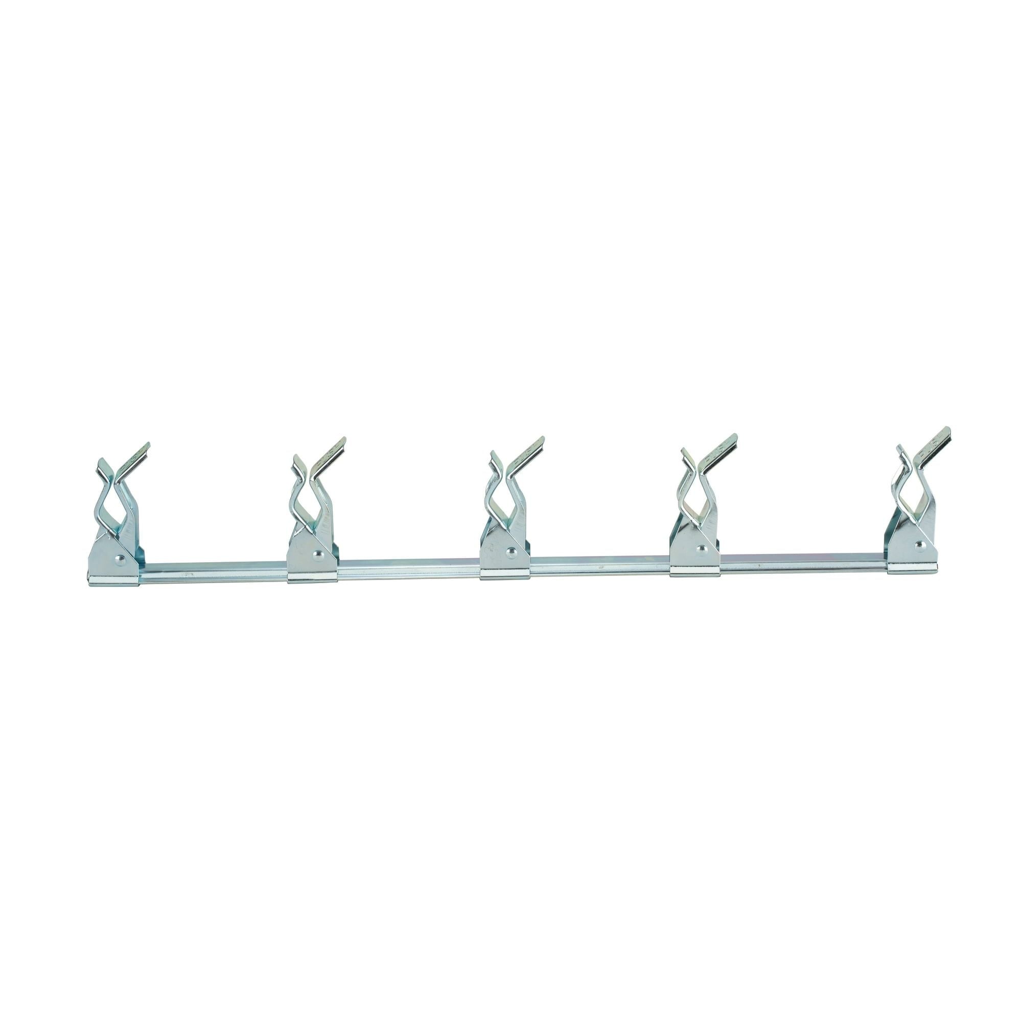 Hyper Tough Wall Mounted Adjustable Steel Spring Grip Hook Tool Organizer EasyOptionXY LLC