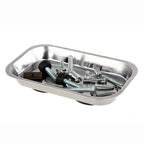 Hyper Tough 9.5 inch x 5.5 inch Stainless Steel Magnetic Parts and Tools Tray Organizer TS07109J, New Condition EasyOptionXY LLC