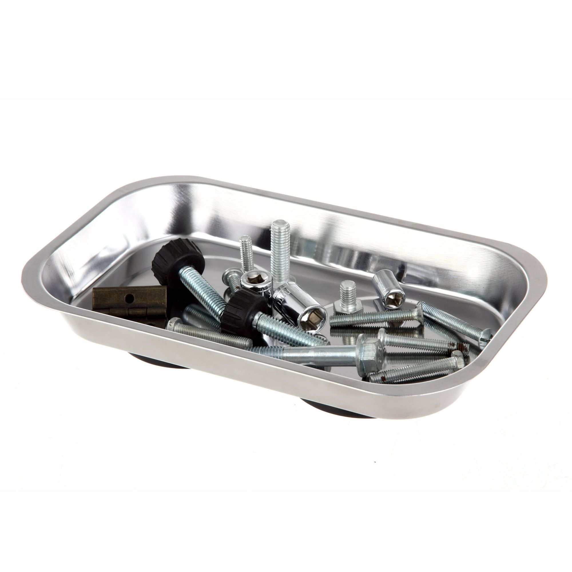 Hyper Tough 9.5 inch x 5.5 inch Stainless Steel Magnetic Parts and Tools Tray Organizer TS07109J, New Condition EasyOptionXY LLC