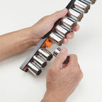 Hyper Tough 1/2 inch Drive Aluminum Socket Holder For Socket Organization UC8668TA