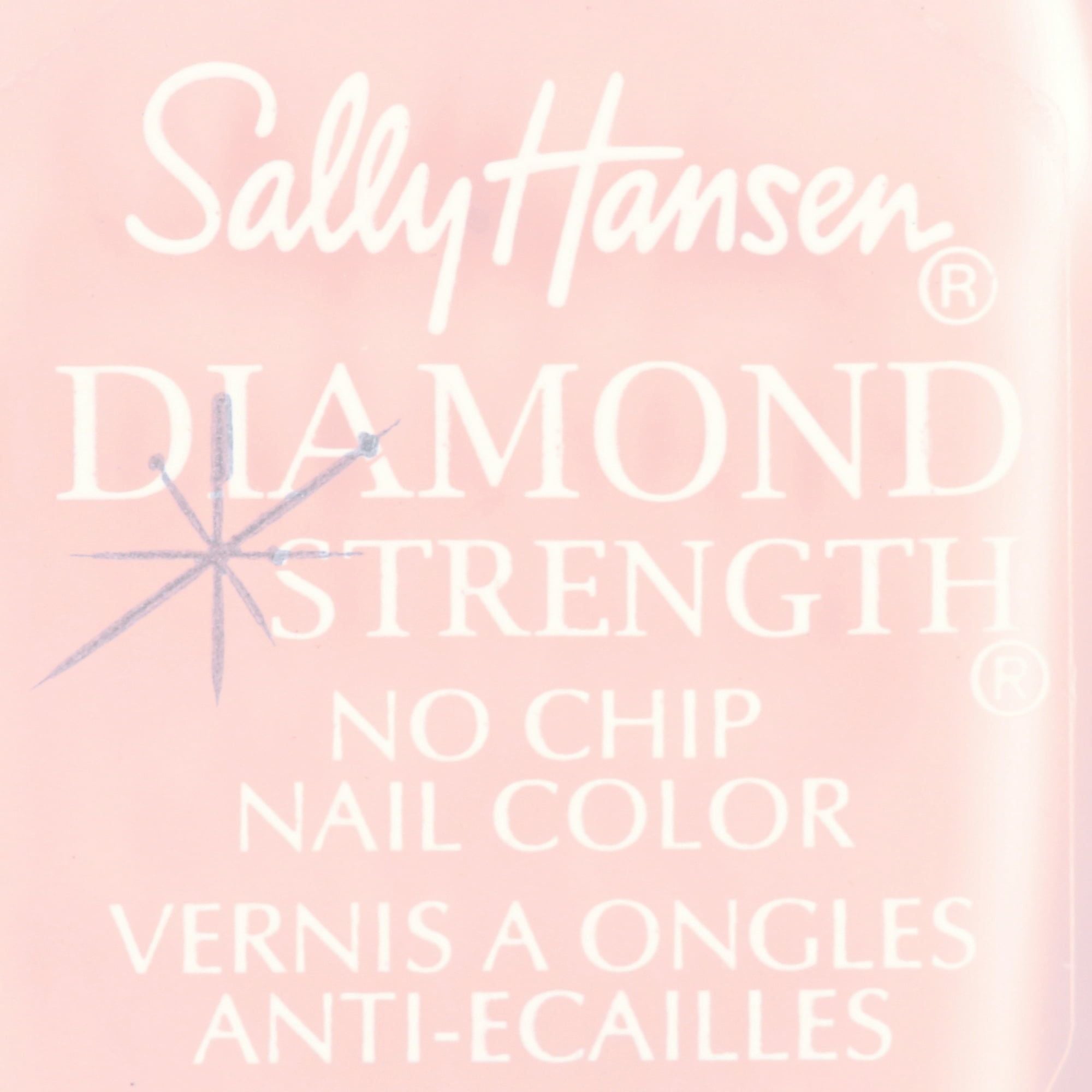 Sally Hansen Diamond Strength No Chip Nail Polish, Ring Bare-R, 0.40 fl oz