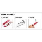 Hyper Tough General Purpose Utility Knife with Blade TU42600Z -1 EasyOptionXY LLC