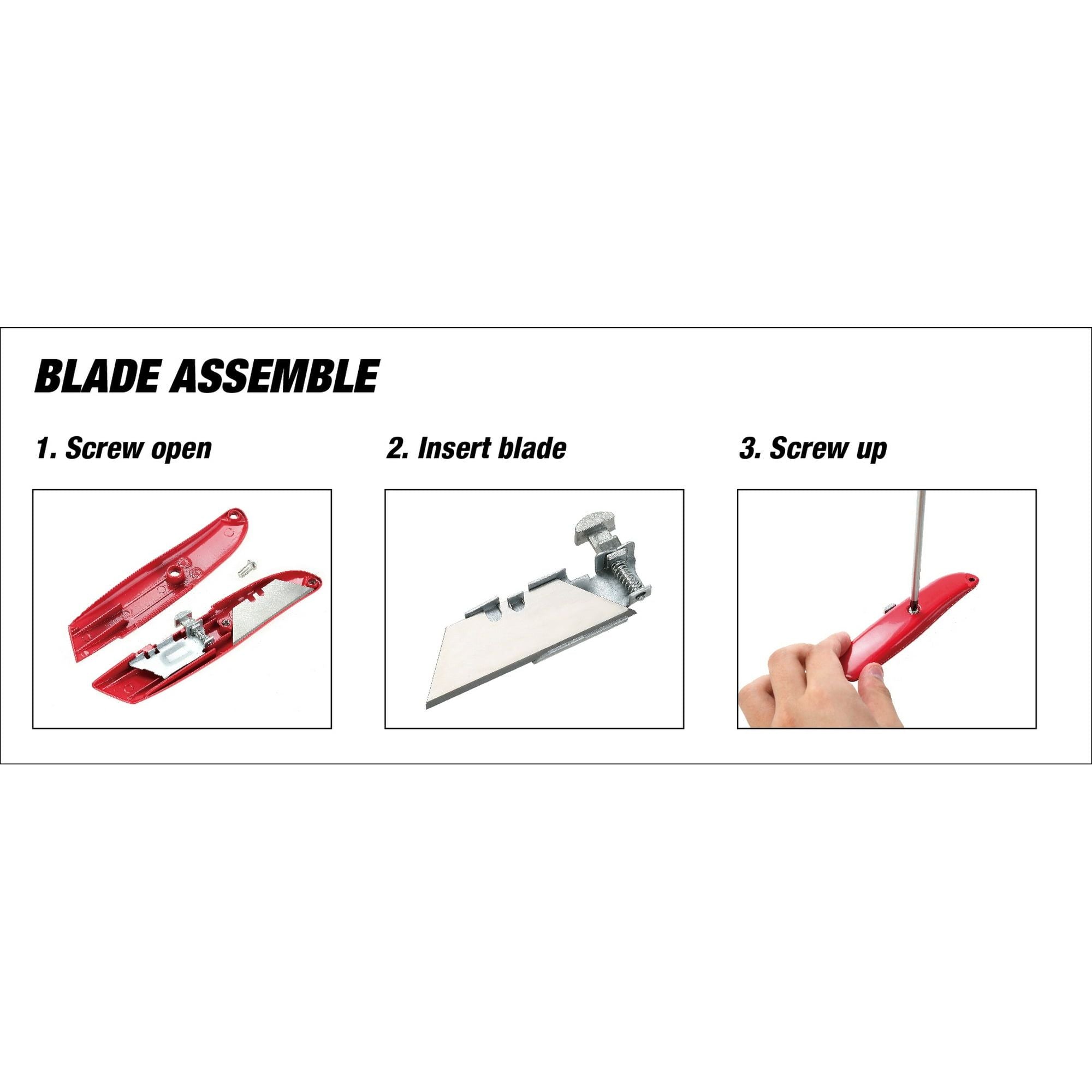 Hyper Tough General Purpose Utility Knife with Blade TU42600Z -1 EasyOptionXY LLC