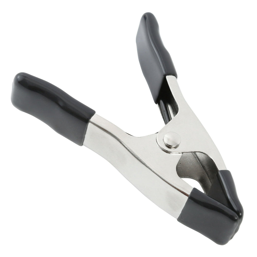 Hyper Tough 1-inch Metal Spring Clamp with Rubber Tips and Handles, Model 41036 EasyOptionXY LLC