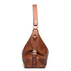 Causal hobo bag for women vegan leather with crossbody long strap in tan, blue, grey, black SHOMICOBOUTIQUE