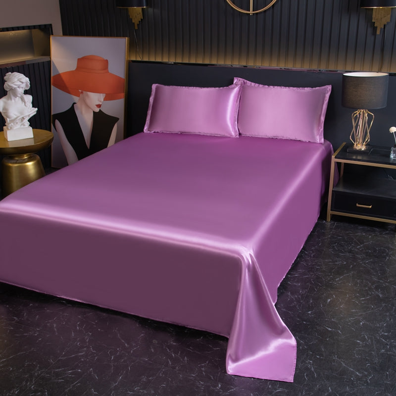 Bed Sheet Cover Cool Soft Three-piece Set Pi-Mart