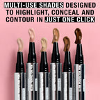 Neutrogena Healthy Skin Glow Perfector Concealer Pen, Light, .1 oz
