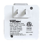 Hyper Tough Indoor Analog Mini Timer with 1 Polarized Outlet EasyOptionXY LLC