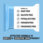 Neutrogena Makeup Remover Wipes & Face Cleansing Towelettes, Fragrance-Free, 25 Count