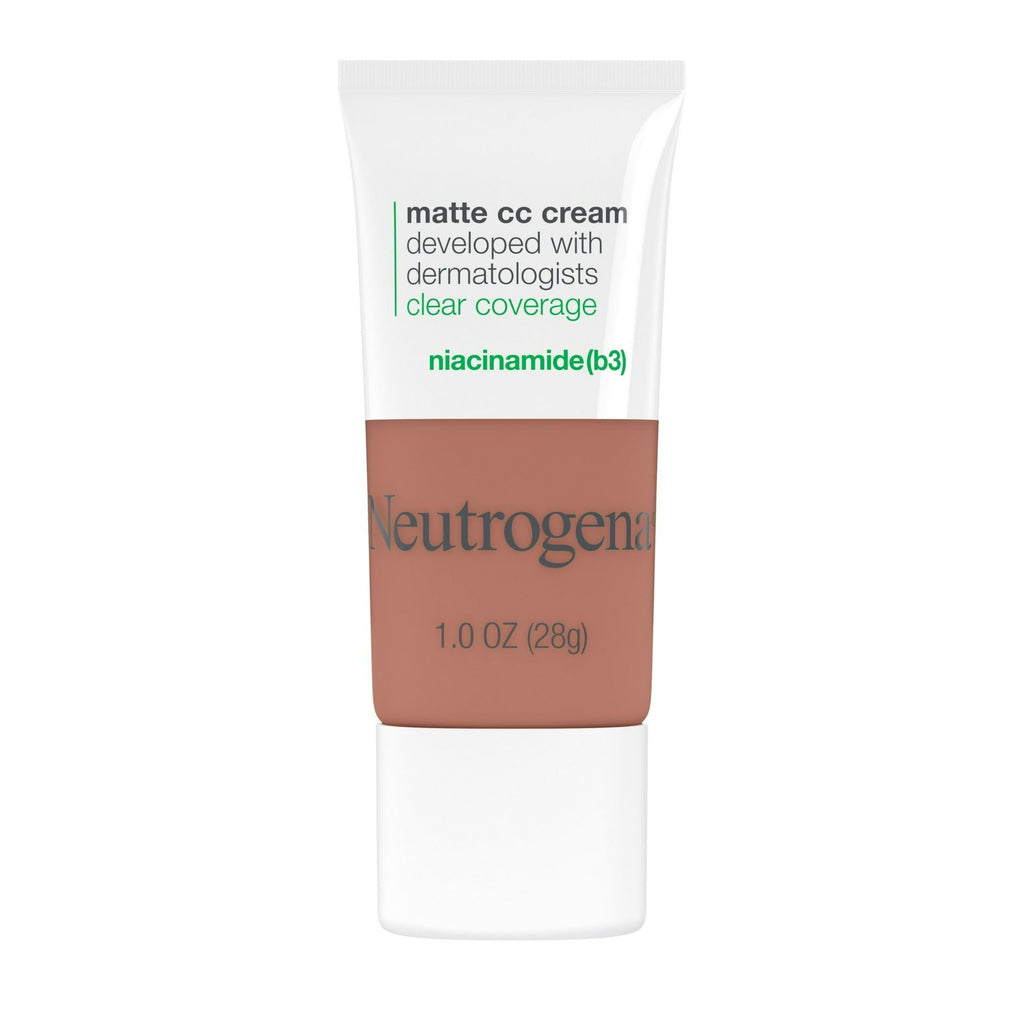 Neutrogena Clear Coverage Flawless Matte CC Cream, Yoli, 1 oz