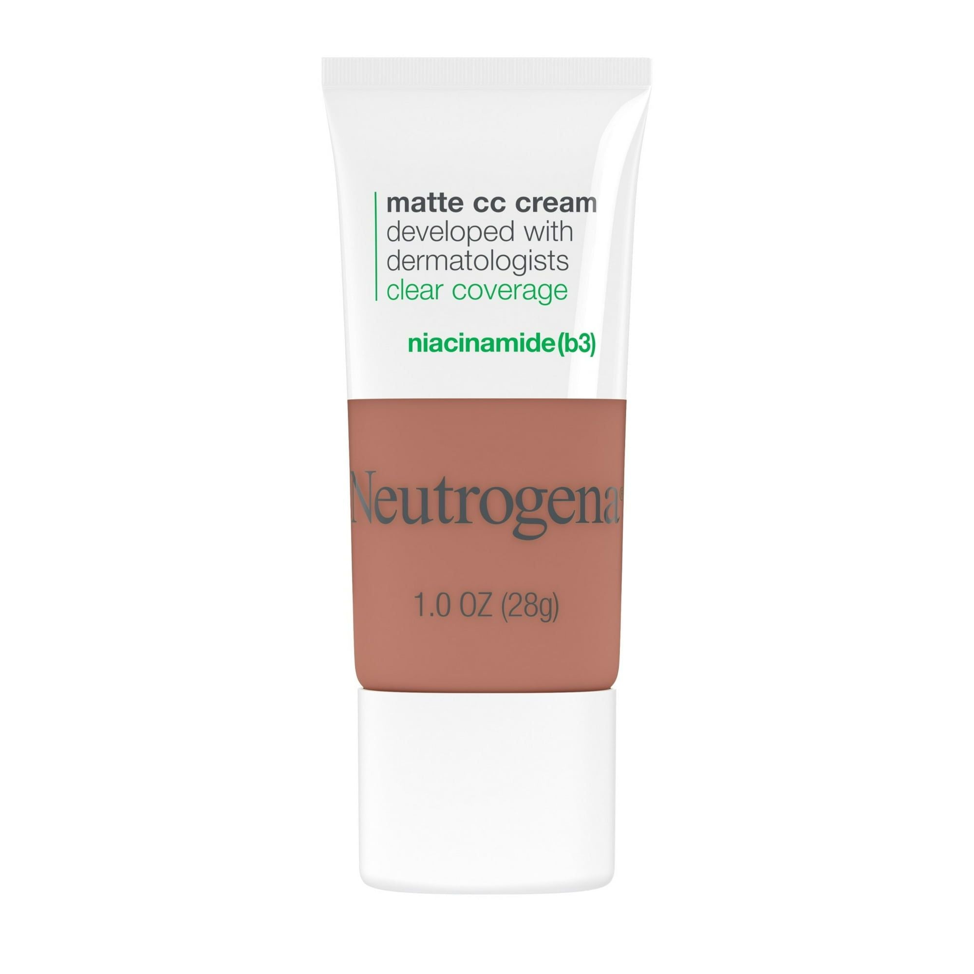 Neutrogena Clear Coverage Flawless Matte CC Cream, Yoli, 1 oz